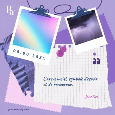 Citations modernes violettes sur l'espoir et les promesses pour la croissance personnelle