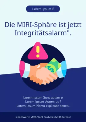 Kitschige Anti-Abwerbe-Kampagne in Marineblau und Rosa