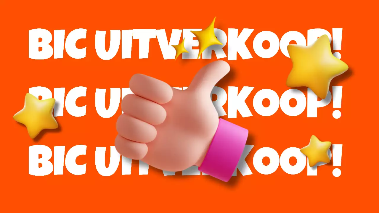 Advertenties promoten met kitscherige typografie in lichtblauw