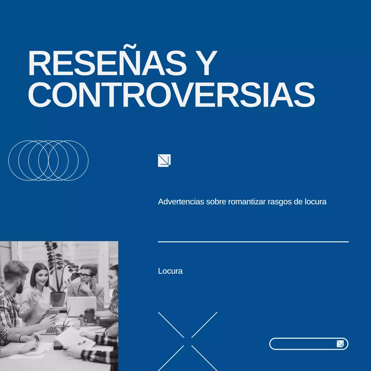 Azul Gris Negro Moderno Geométrico Salud Noticias