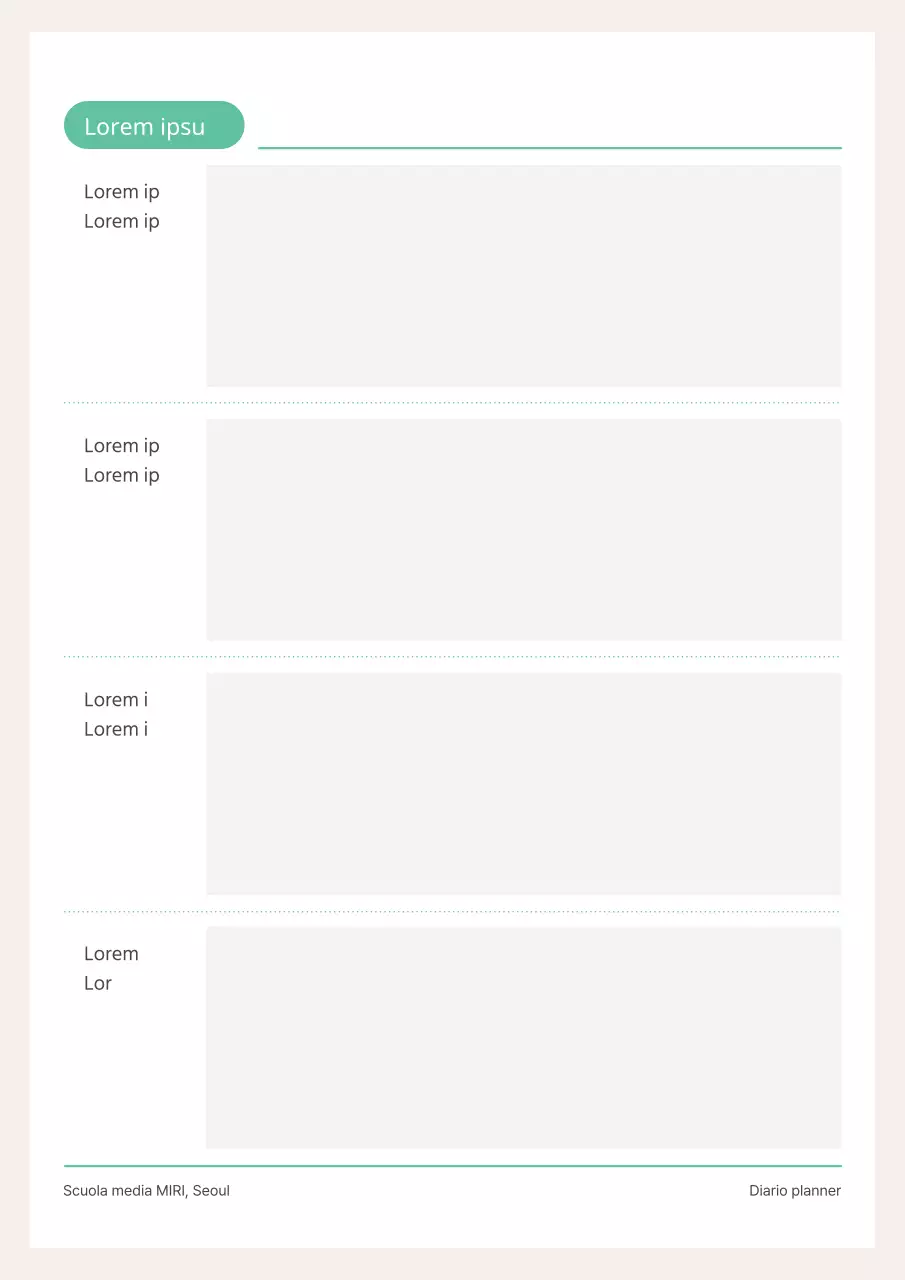 Carino il diario scolastico giallo e menta