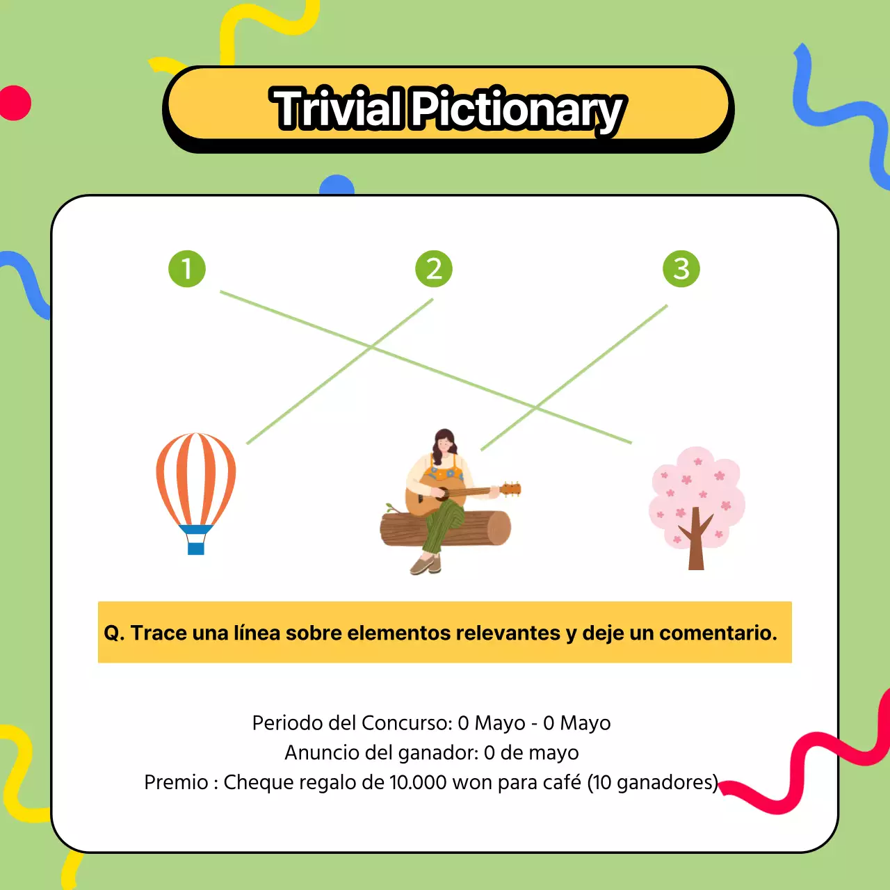 Promover las fiestas naranjas y amarillas