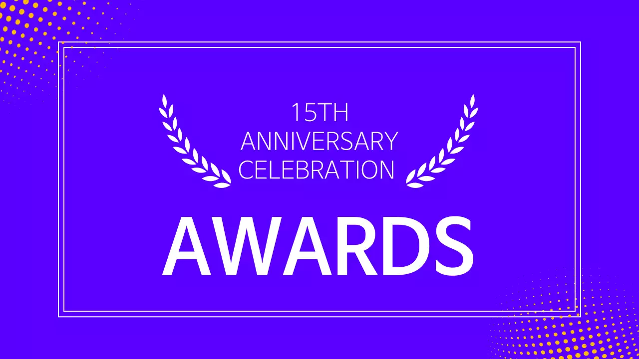 퍼플 모던 기념일 이벤트 프레젠테이션