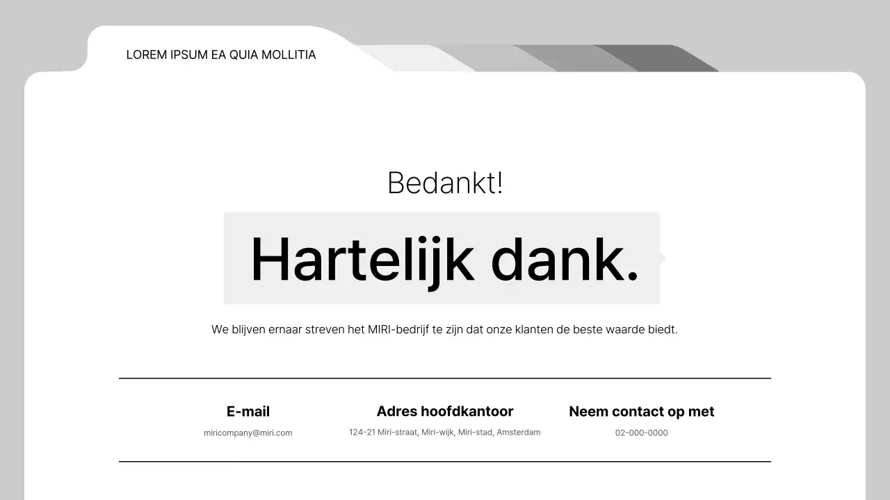 Eenvoudige, zwart-wit bedrijfsrapporten voor bedrijven