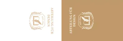 Bunte Universität mit Schullogo