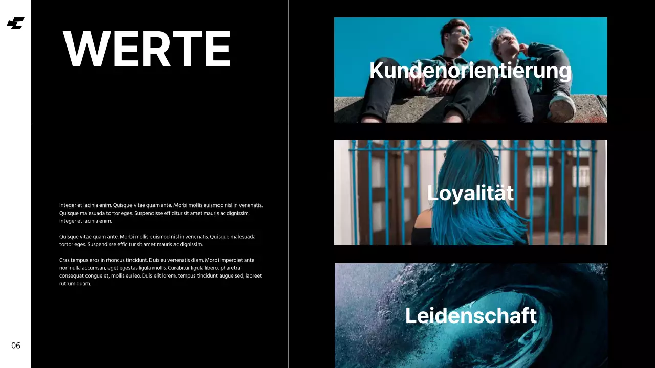 Weiß Blau Fett Kühle Töne Saubere Markenidentität Richtlinien Anweisungen