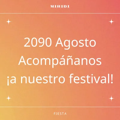 Promueva una fiesta de moda en naranja y blanco