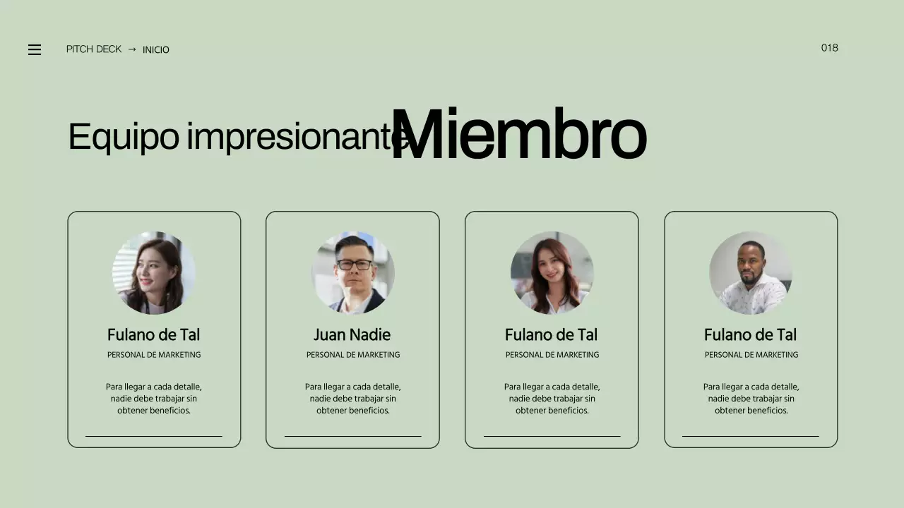 Orange Bold Business Startup Pitch Deck Propuesta