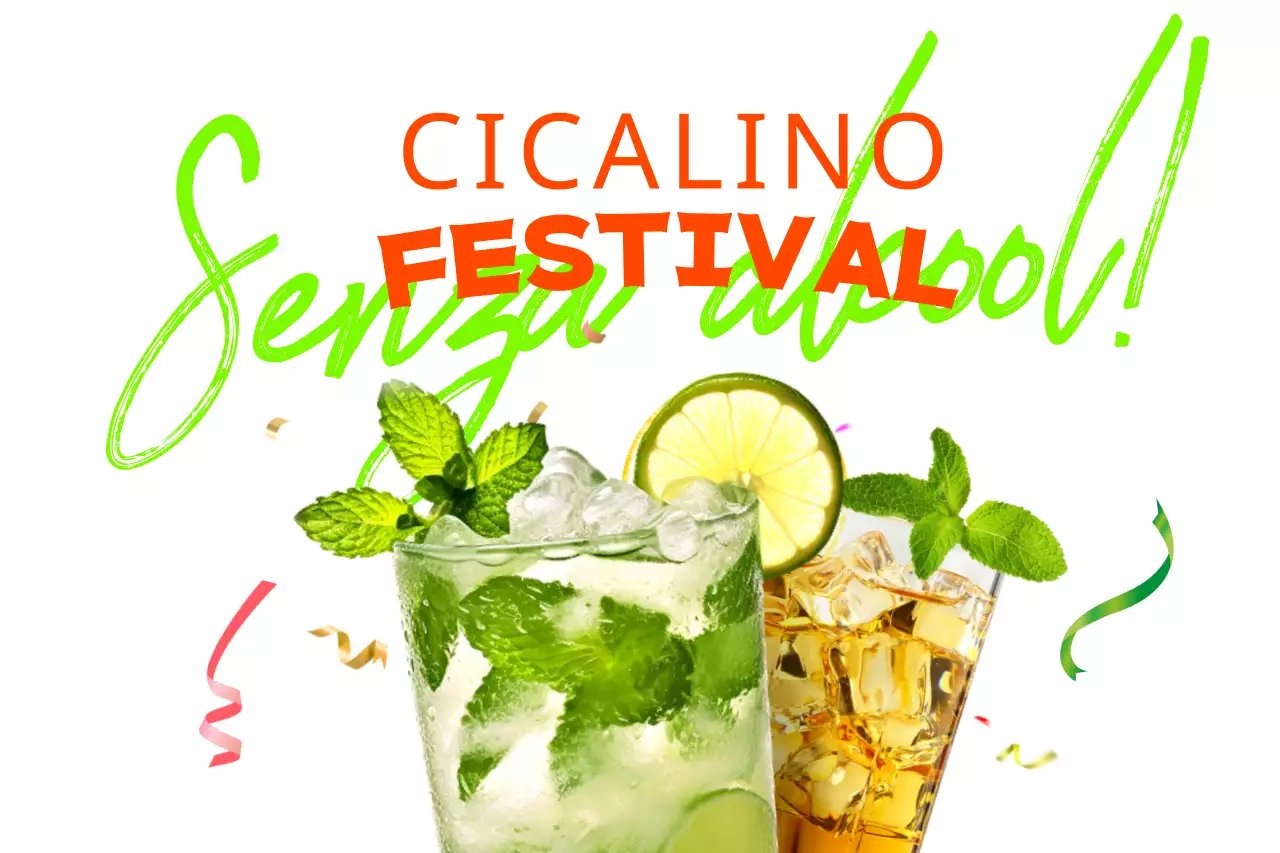 Bevande e articoli di cancelleria ispirati ai festival estivi