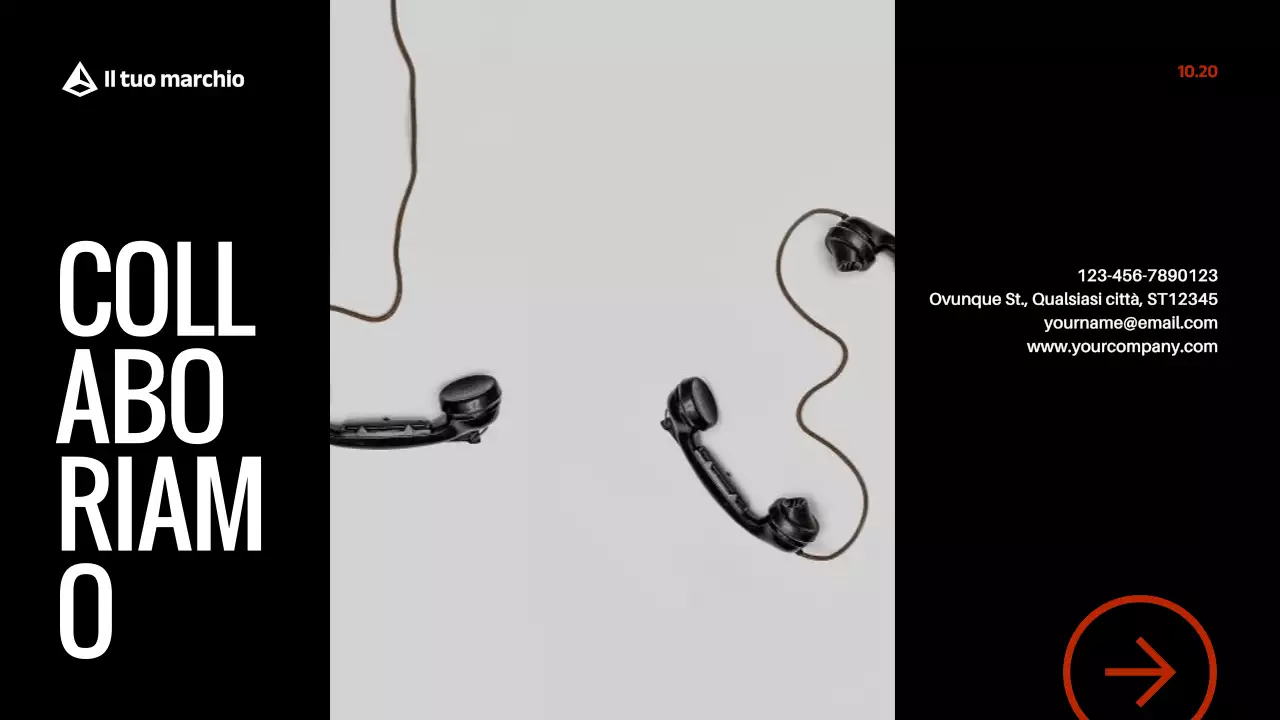 Red Black Modern Bold Profilo aziendale Introduzione