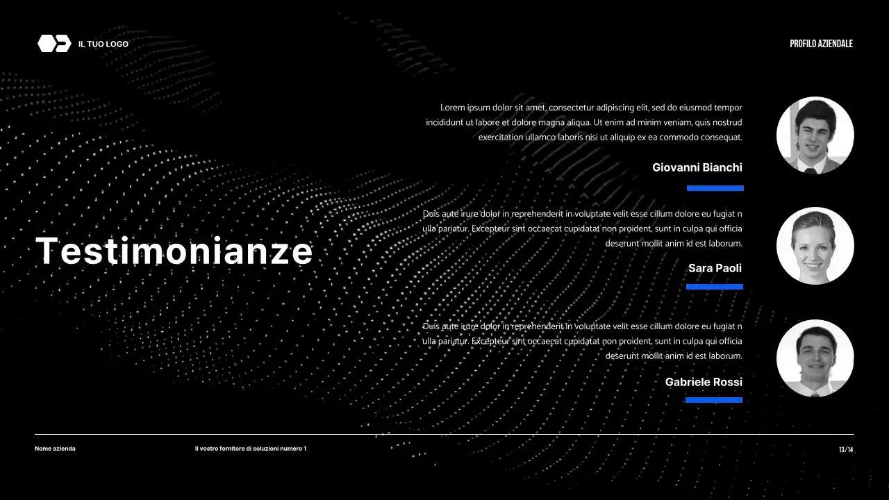 Presentazione dell'azienda Black Tone Modern