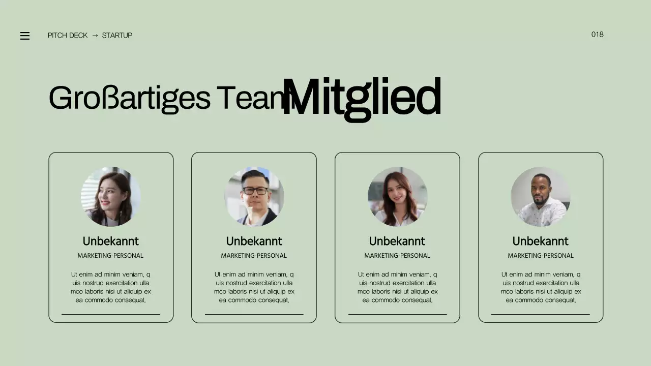 Orange Bold Business Startup Pitch Deck Proposal