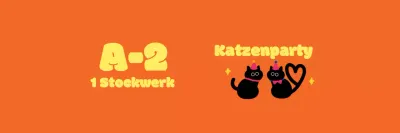 Katzenfest mit Katzenillustrationen und niedlichen Schriftarten