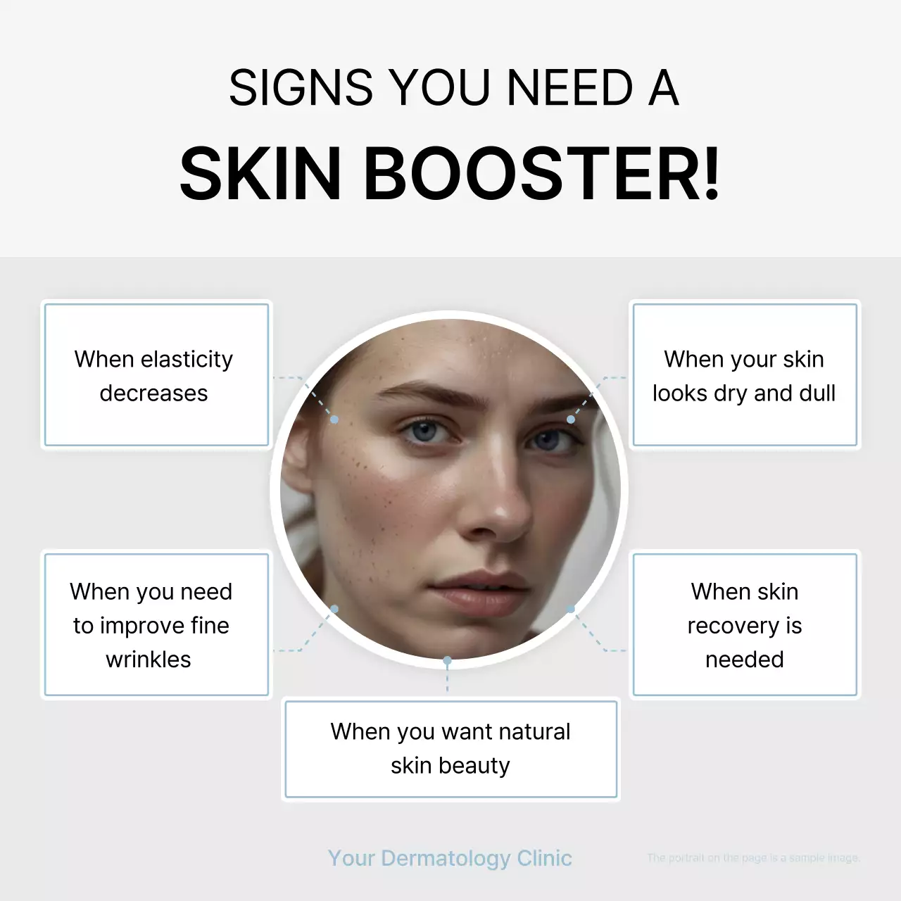 White Modern Skincare Promotion Social Media Post