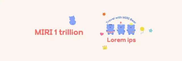 A tour operator with a cute bear illustration