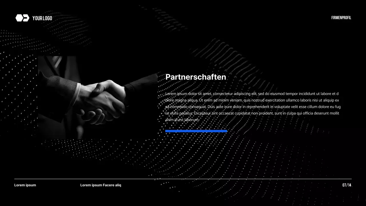 Black Tone Modern Unternehmen Einführung