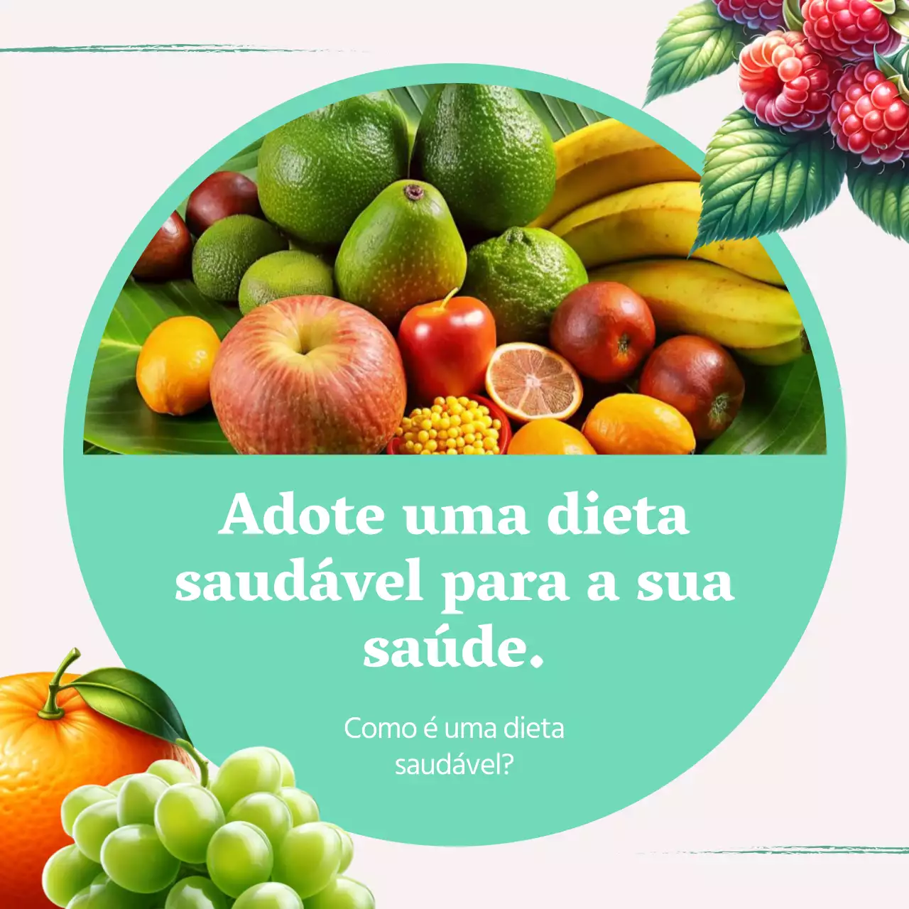 Mint Blue Tropical Alimentação Saudável e Dieta Visão Geral