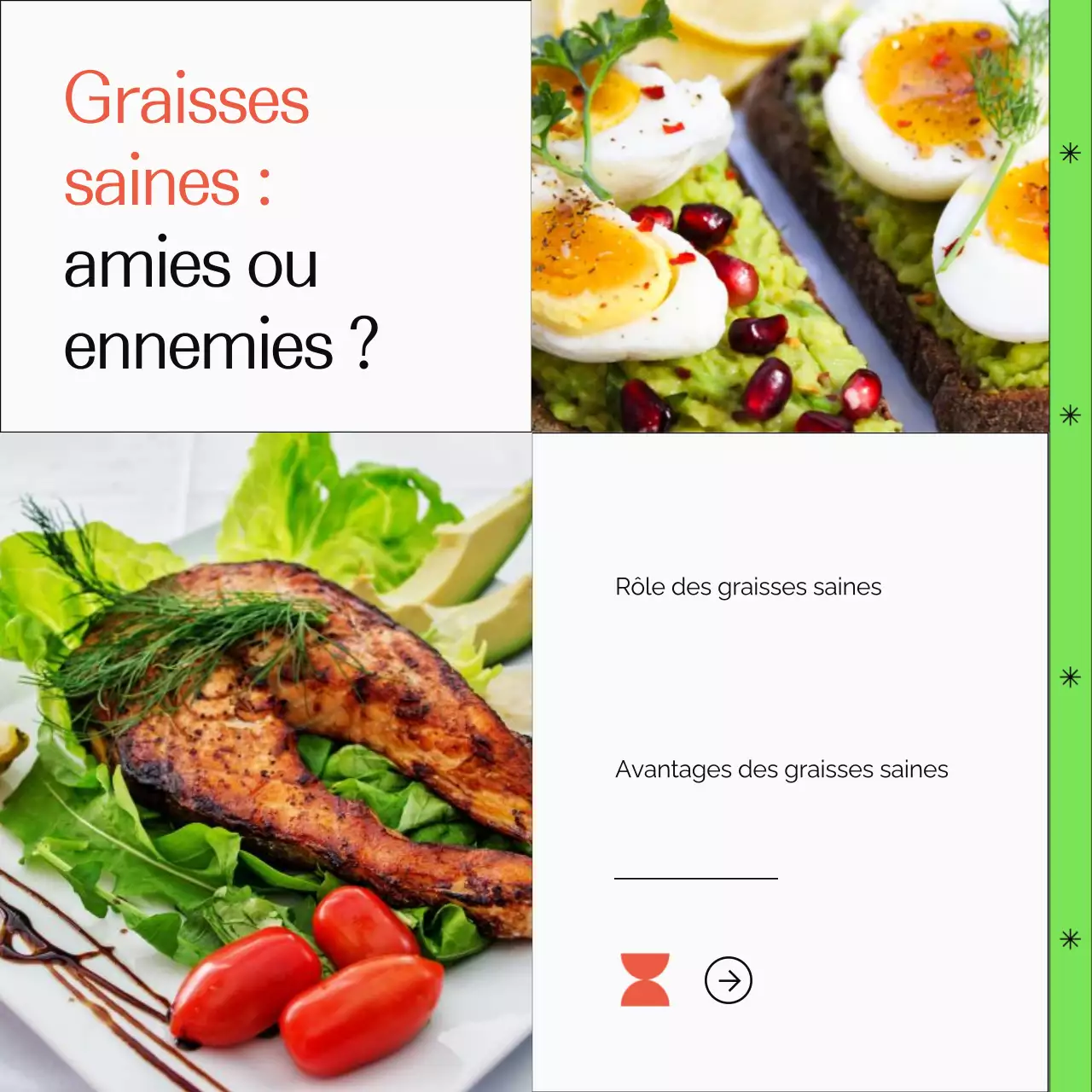 Green and Orange Guide pour un mode de vie sain et simple