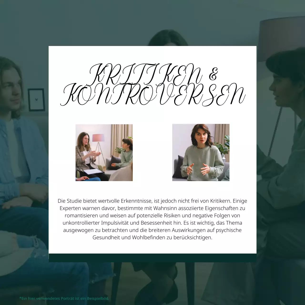 Grün Weiß Modern Klassisch Elegant Psychische Gesundheit Nachrichten