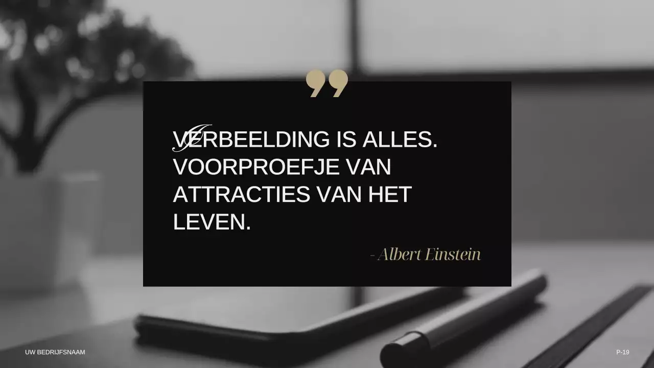 Ivory Khaki Black Elegant Bedrijf Introductie