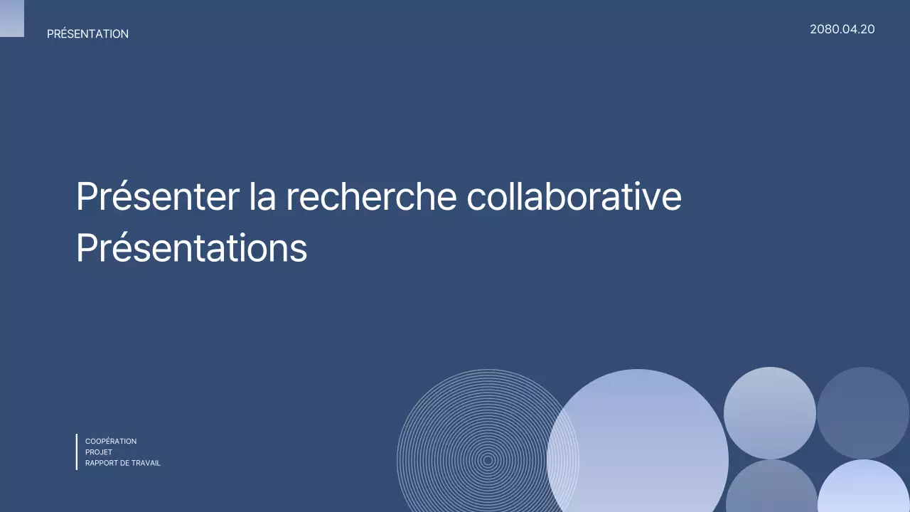 Proposition simple industrie-université en bleu marine et mauve