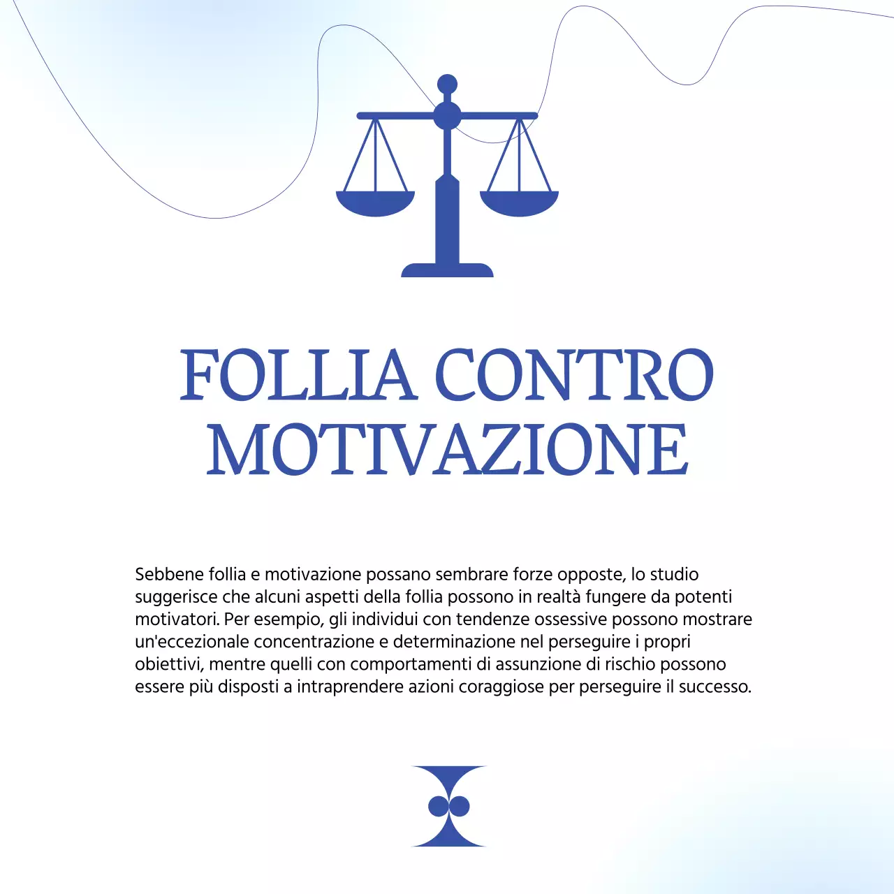 Blu Bianco Minimal Geometrico Notizie sulla salute