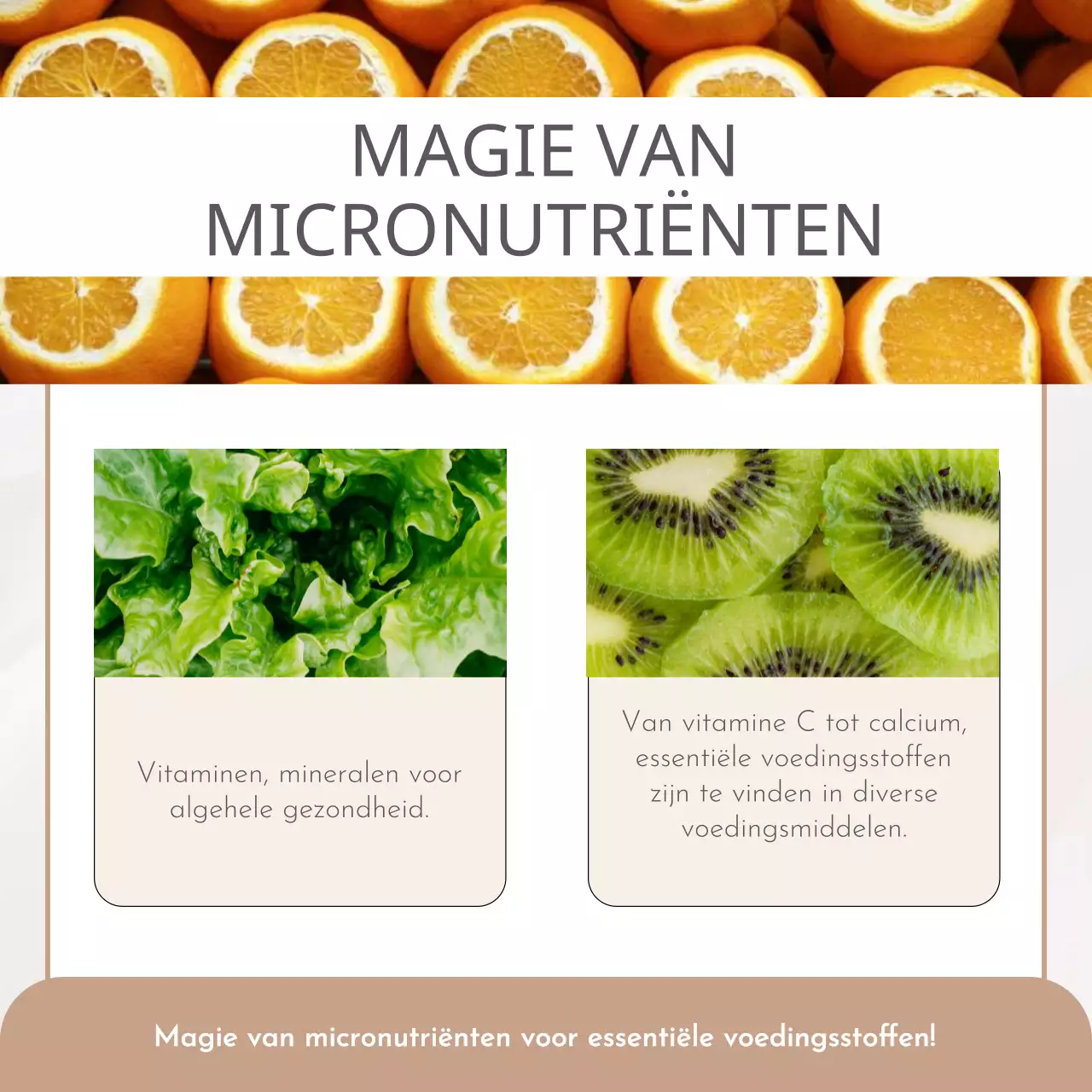 Beige Wit Grijs Natuurlijk Eenvoudig Minimaal Gezond Eten Zelfgroei