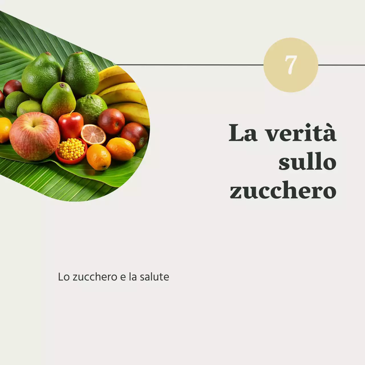 Grigio e Verde Naturale Guida alla salute e alla dieta
