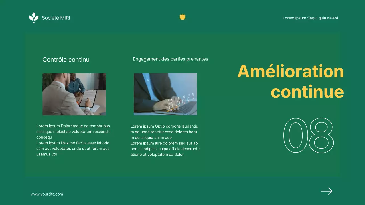 Rapport d'assurance sur le développement durable de l'entreprise Green Minimalist