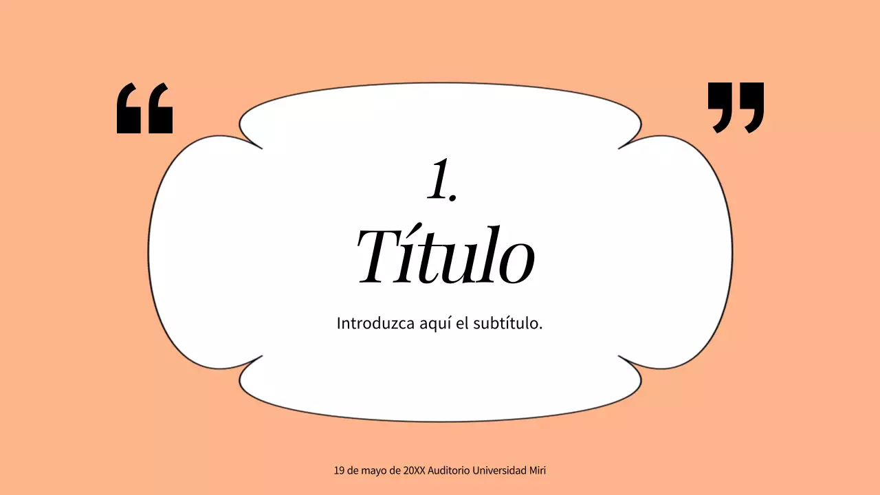 Recursos didácticos básicos de humanidades en naranja y blanco