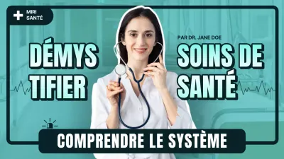 Green Black Modern Healthcare Titre principal