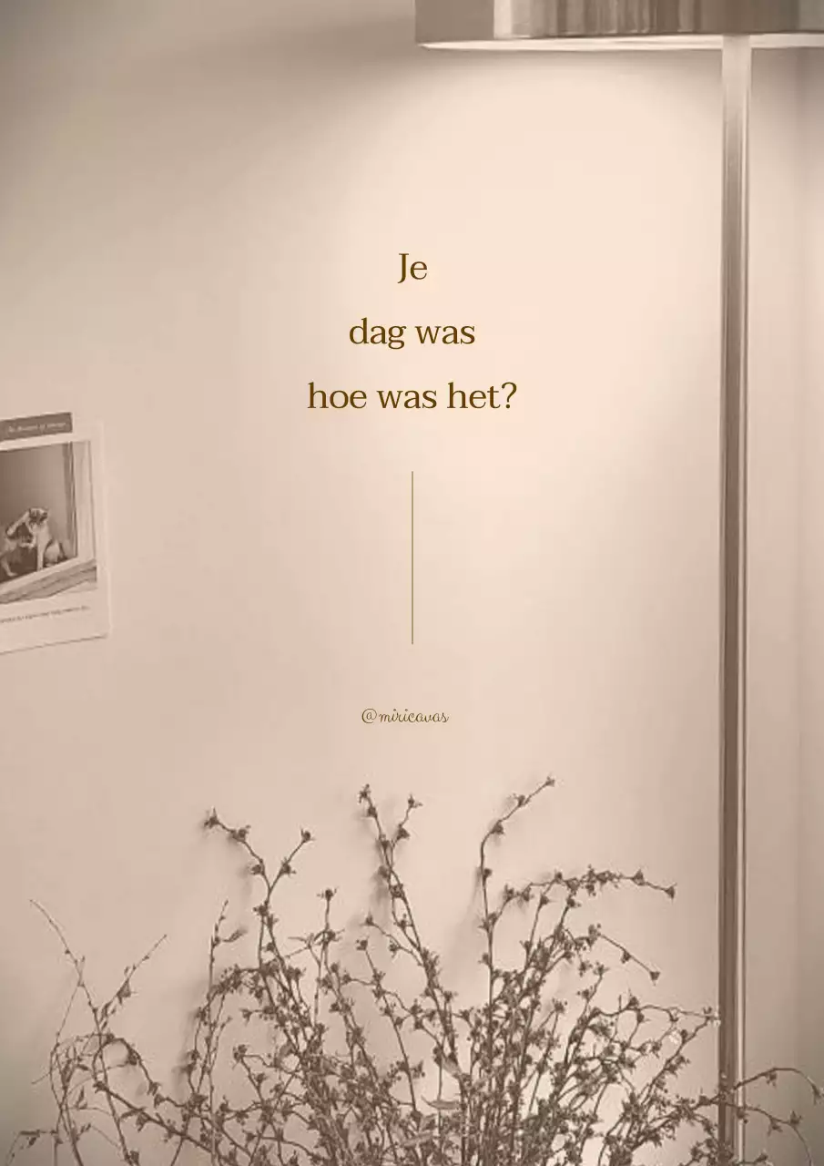 Minimalistisch sentimenteel briefpapier in beige