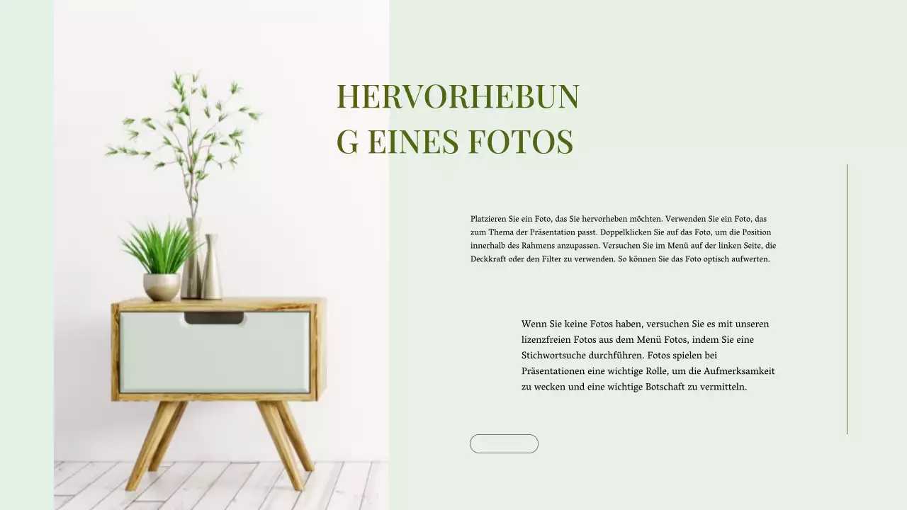 Grün Minimal Foto Collage Präsentation Business Portfolio