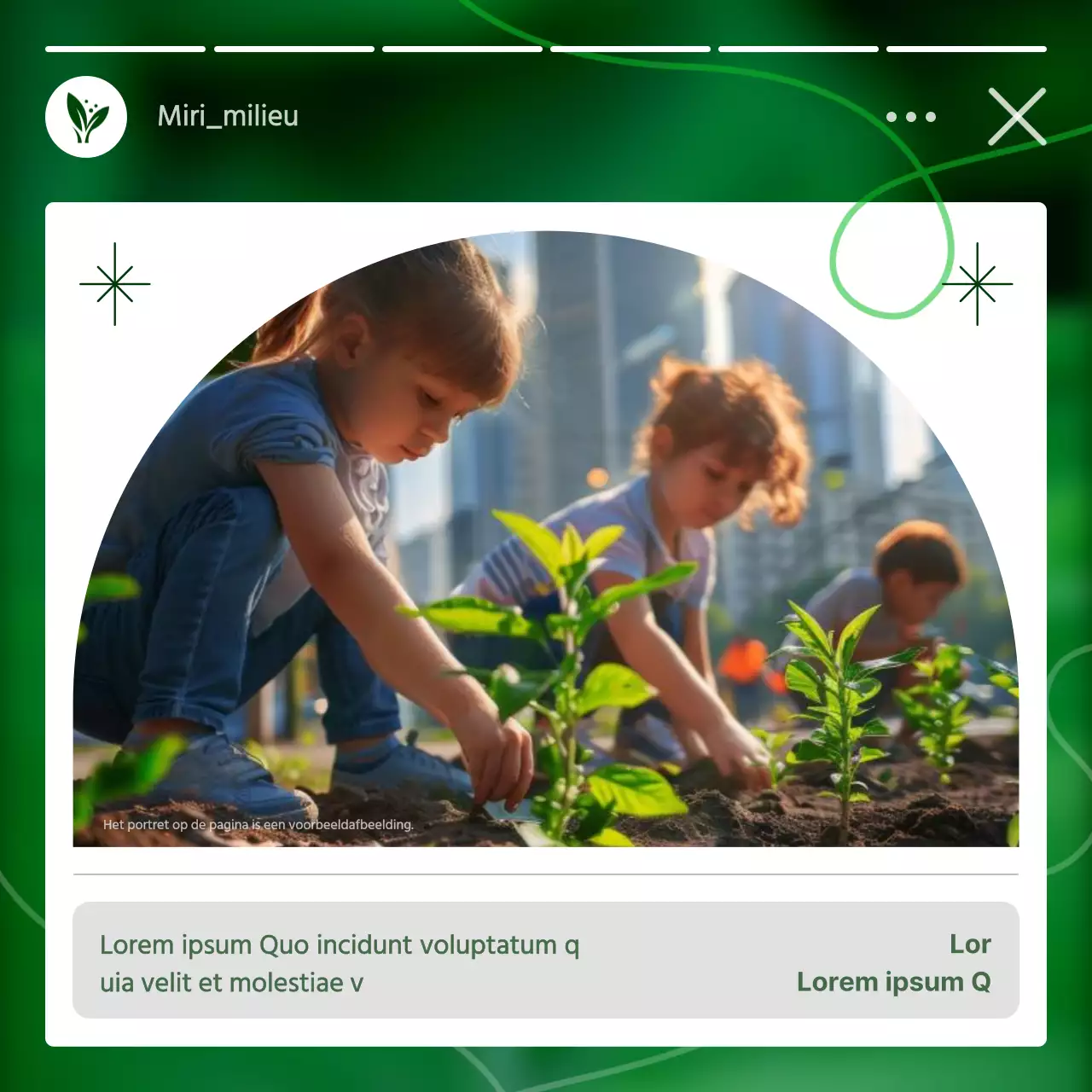 Groene, witte en moderne werving van milieuvrijwilligers bevorderen