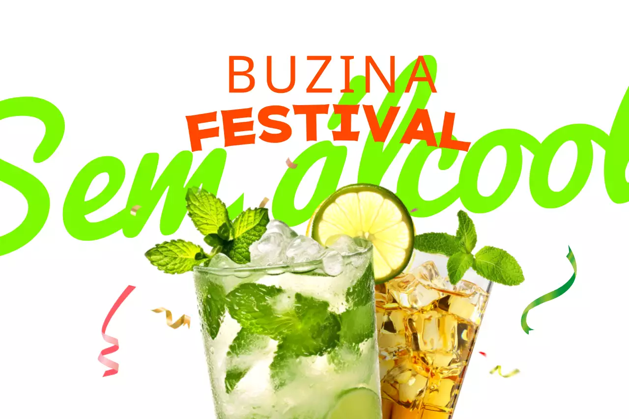 Bebidas e artigos de papelaria inspirados nos festivais de verão