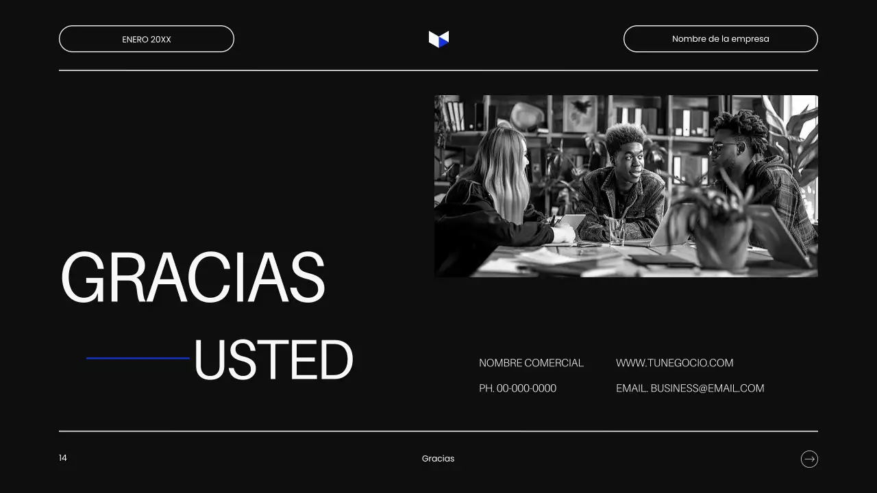 Presentación de producto comercial minimalista en blanco y negro