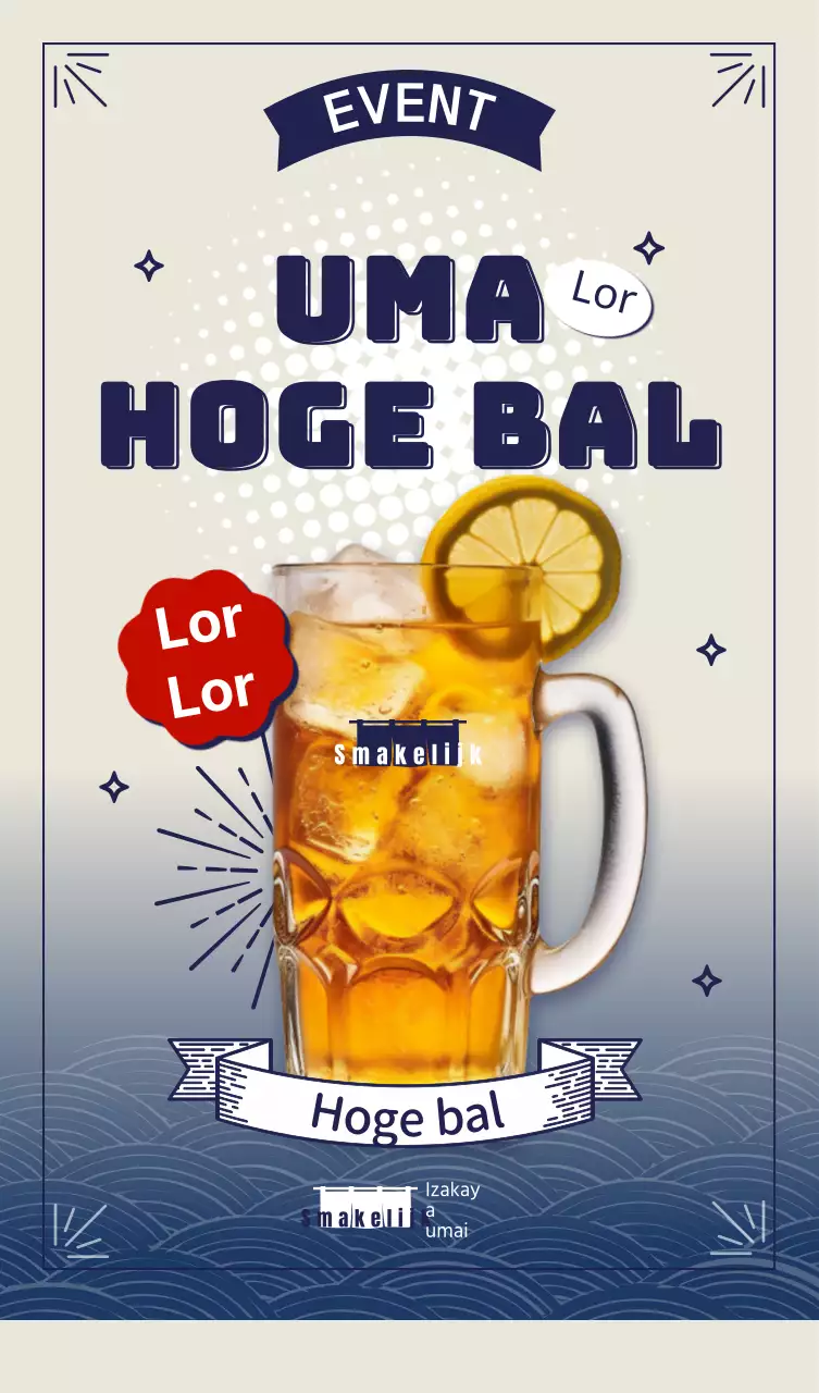 Hoogbal Evenementstand POP A