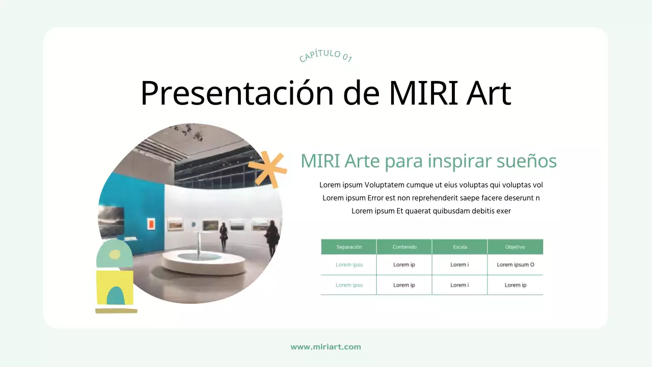 Guía para contratar una exposición de colores vivos