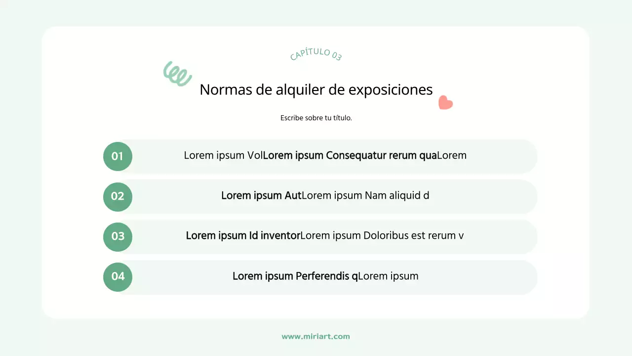 Guía para contratar una exposición de colores vivos