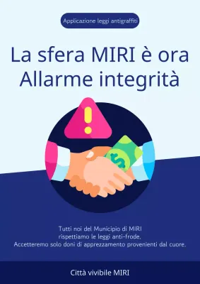 Campagna anti-sollecito kitsch in blu navy e rosa