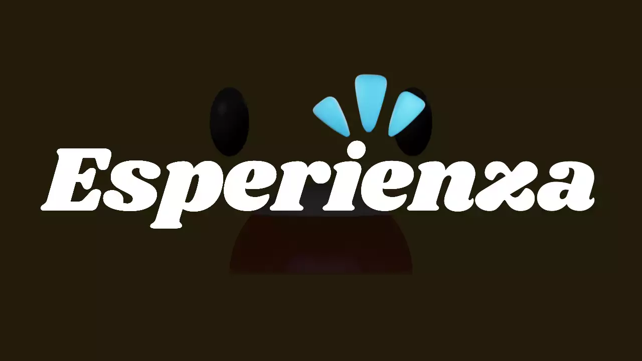 Promuovere gli annunci con una tipografia kitsch in blu chiaro