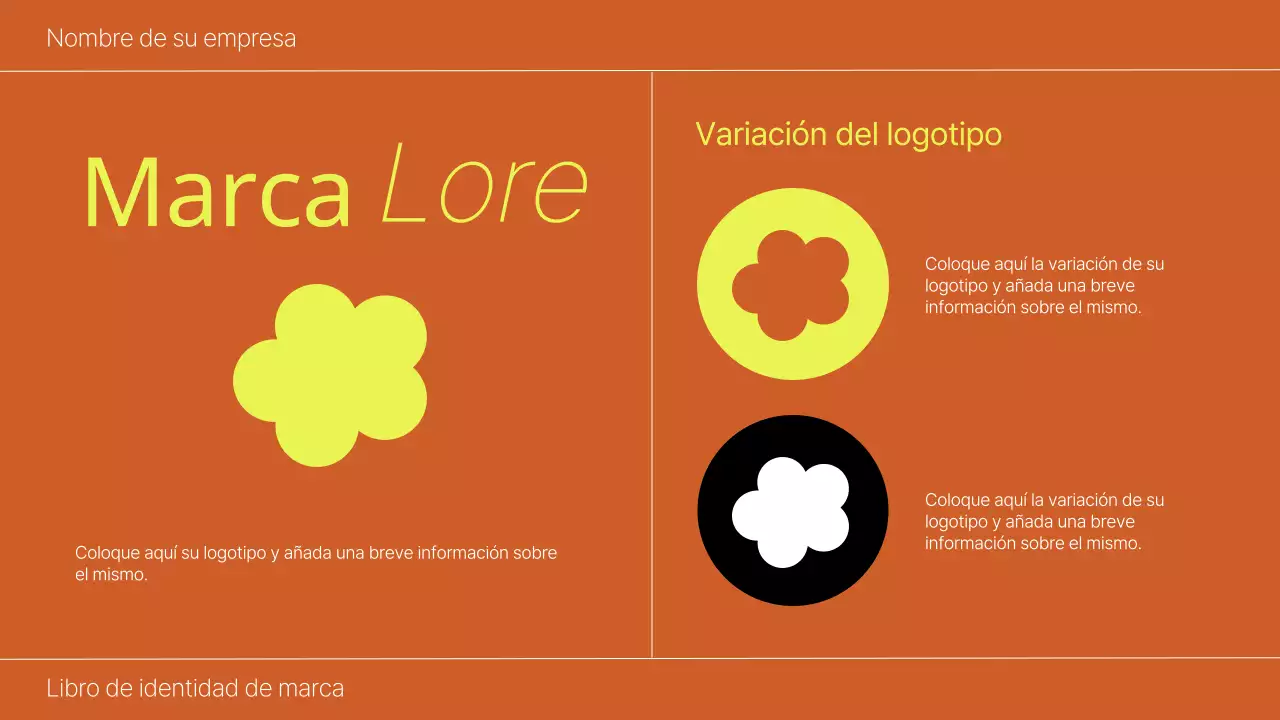 Orange and Lime Bold Brand Identity Book Introducción