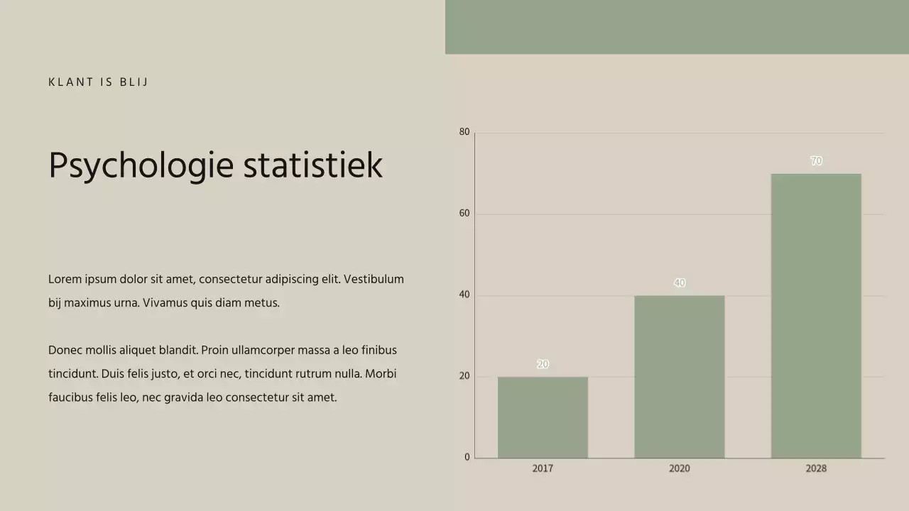 Khaki en Beige Modern Psycholoog Voorstel