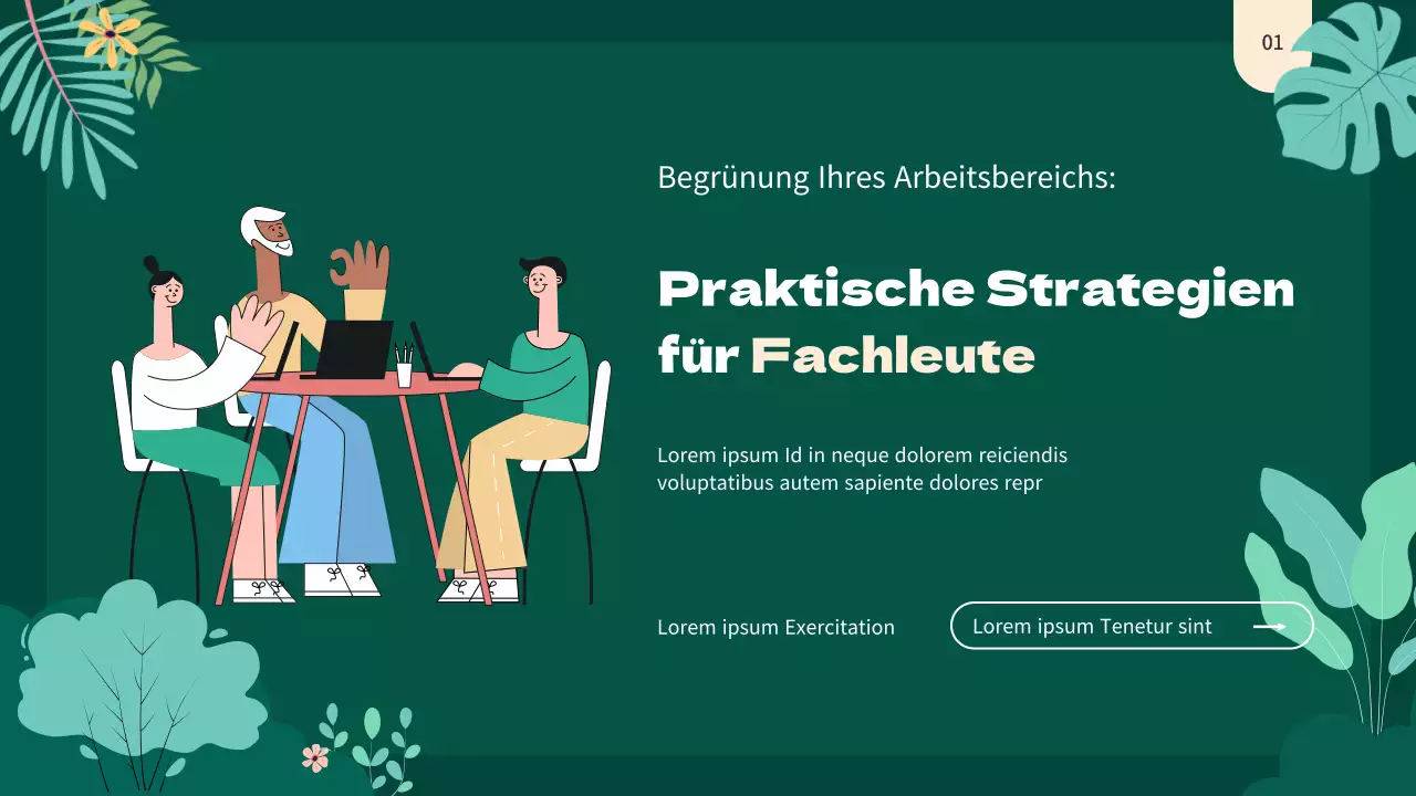 Green Natural Green Business Workspace Strategie