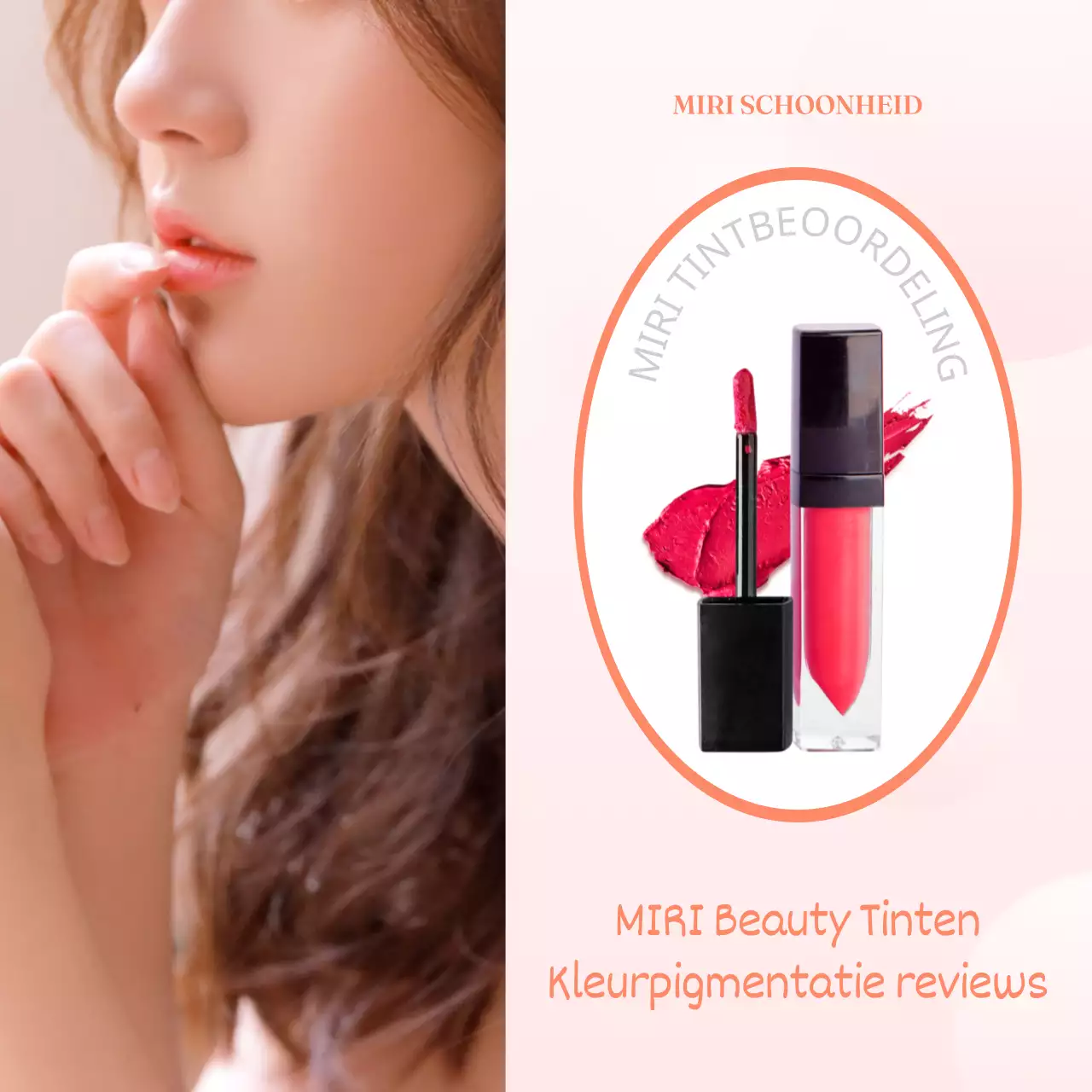 Promoot roze minimalistische cosmetische kleuringen reviews