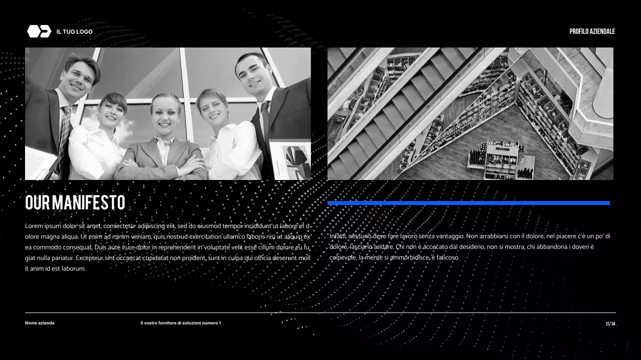 Presentazione dell'azienda Black Tone Modern