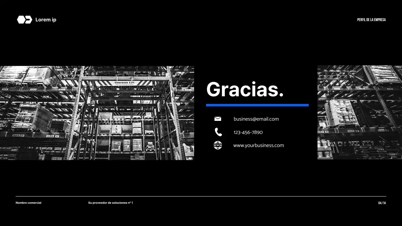 Black Tone Modern Presentación de la empresa