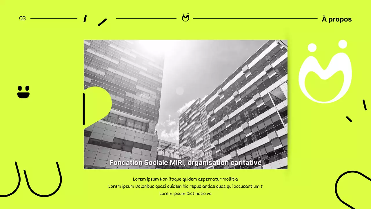 Une proposition de parrainage fluorescente et pop-art