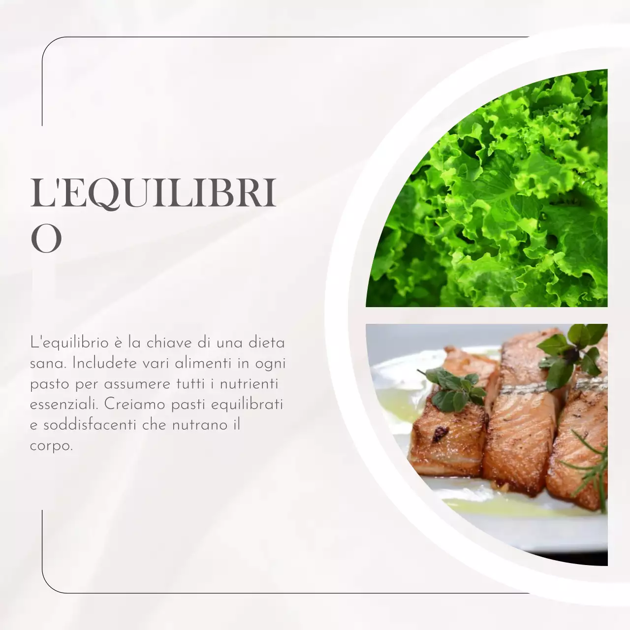 Beige Bianco Grigio Naturale Semplice Minimo Cibo Sano Autocrescita