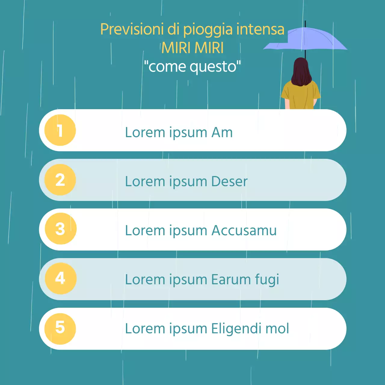 Consigli di sicurezza per la stagione della menta, dell'allegria e delle piogge